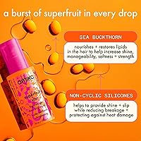 amika Superfruit Star Lightweight Hair Styling + Heat Defense Oil, 1.7oz — image 5