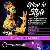 Splashes & Spills UV Face and Body Paint Sticks - 6 Colors — image 6