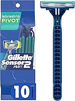 Gillette Sensor2 Plus Pivoting Head Men′s Disposable Razors 10 Count — image 1
