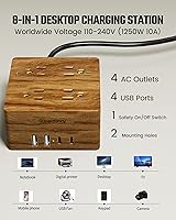 SUPERDANNY USB Power Strip Surge Protector — image 2