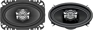 JVC CSV4627 4-Inch x 6-Inch 2-Way Coaxial Speakers