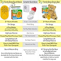 Friendly Songs 2 Hr Voice Recorder for Stuffed Animals — image 3