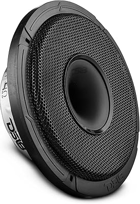 DS18 PRO-HY8.4MSL 8-Inch Shallow Hybrid Mid-Range Car Audio Loudspeaker