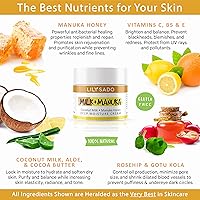 LILY SADO Coconut Milk and Manuka Honey Face Moisturizer 2oz — image 2