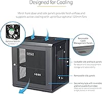 StarTech 12U Wall-Mount Server Rack Cabinet — image 3