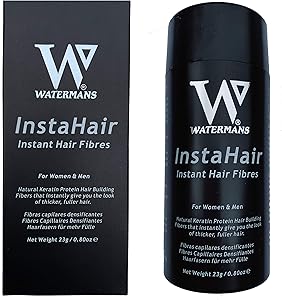 Watermans Instahair Hair Building Fibers Dark Brown 23g Review