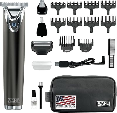 Wahl USA Stainless Steel Lithium Ion 2.0+ Slate Beard Trimmer