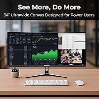 Deco Gear 34-Inch Curved Ultrawide Monitor DGLUX340 — image 3