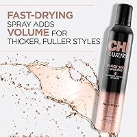 CHI Luxury Black Seed Oil Flexible Hold Hairspray, 10oz — image 2
