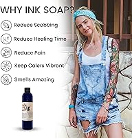 Ink Oil Tattoo Aftercare Soap 10.2oz — image 3