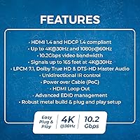 OREI 4K 1x4 HDMI Extender Splitter HD14-EX165-K — image 5