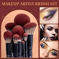 ZAMEL 26Pcs Premium Black Makeup Brushes Set — image 3
