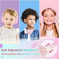 QearFun Sparkly Unicorn Headphones for Girls — image 2