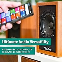 Electrohome Huntley EB10 Powered Bookshelf Speakers — image 3