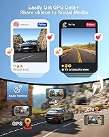 FAIMEE RM 4K Dash Cam Front and Rear with GPS — image 4