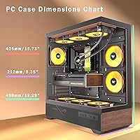 KEDIERS P6 ATX Mid Tower Case — image 9