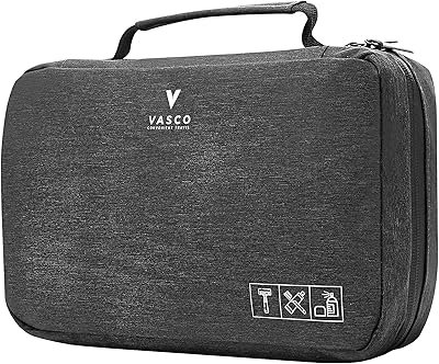VASCO Hanging Toiletry Bag for Men and Women – Water-Resistant Travel Organizer