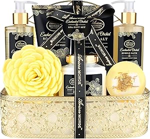 ArioseMonde Spa Gift Basket for Women - Enchanted Orchid Scent, 8-Piece Set Review