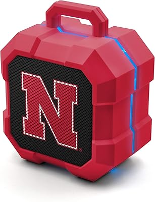 SOAR NCAA Unisex Shockbox LED Wireless Bluetooth Speaker