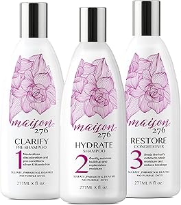 Maison 276 3-Step System for Silver & Blonde Hair Review
