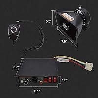 Safego JBQ-200W Police Siren Speaker Car PA System — image 2