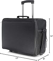 Foldable Laptop Carry-on Briefcase On Wheels 17.5″ — image 10