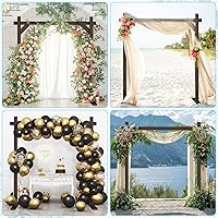 Kusamue Wooden Wedding Arch 7.48 FT Square — image 7