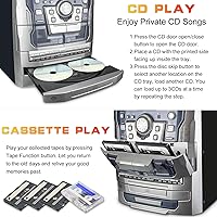 HONGUT Bluetooth Vinyl Stereo Record Player HF-638PBT-1 — image 5