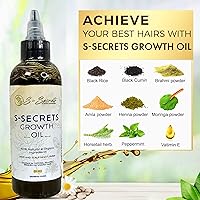S-Secrets Scalp and Hair Oil for Women, 4oz — image 3
