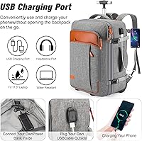 Lumesner 17-inch Rolling Backpack — image 2