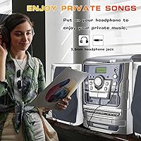 HONGUT Bluetooth Vinyl Stereo Record Player HF-638PBT-1 — image 4