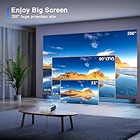 AuKing 2025 Upgraded Mini Projector — image 3