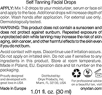 Onyx Self Tanning Drops for Face - Medium/Dark, 1.01 fl oz — image 7