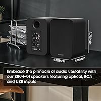 Bestisan SR04 Bluetooth Bookshelf Speakers — image 6