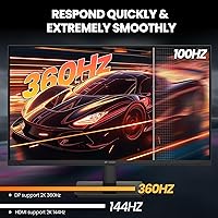 CRUA 27" Gaming Monitor 360Hz 1440p — image 4