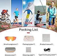 KONLEYA K18 Cycling Bluetooth Sunglasses — image 6