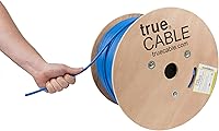 TRUE CABLE Cat6A Shielded Riser Ethernet Cable 1000ft — image 1