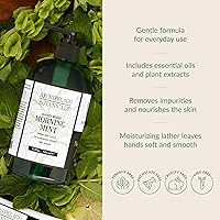 Archipelago Botanicals Morning Mint Liquid Hand Soap, 17.0 Fl. Oz. — image 3