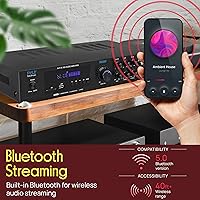 Pyle PDA8BU Bluetooth Audio Amplifier — image 4