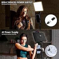 NiceVeedi Bi-Color LED Video Light Kit — image 6