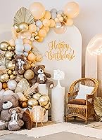 Minetom 7.2FT Metal Backdrop Stand with Wedding Arch Cover Spandex — image 6