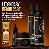 The Beard Struggle Men’s Beard Growth Kit – Gold Collection, Valhalla’s Gates — image 2