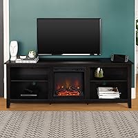 Walker Edison Wren Classic 70-Inch Fireplace TV Stand — image 4