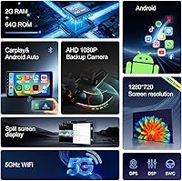 AINAVITO Car Stereo Radio A9T for GMC Yukon, Tahoe, Suburban, Sierra, Silverado with CarPlay, Android Auto, 9-Inch Display — image 4