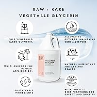 Raw Plus Rare Natural Glycerin for Skin and Face, Bulk Gallon (128 fl oz) — image 3