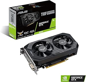 ASUS TUF Gaming GeForce GTX 1650 OC Edition 4GB Graphics Card