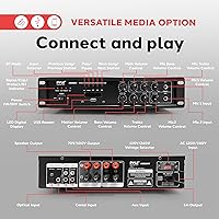 Pyle PMX3500PH Bluetooth PA Mixing Amplifier — image 5