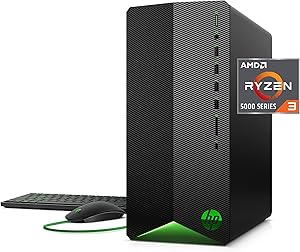 HP Pavilion Gaming Desktop TG01-2022, AMD Ryzen 3 5300G, 8 GB RAM, 512 GB SSD Review