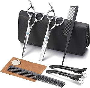 Aethland Professional Barber Hair Cutting Scissors Kit, 6.5″ Review