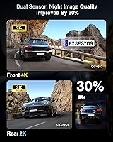 FAIMEE RM 4K Dash Cam Front and Rear with GPS — image 2